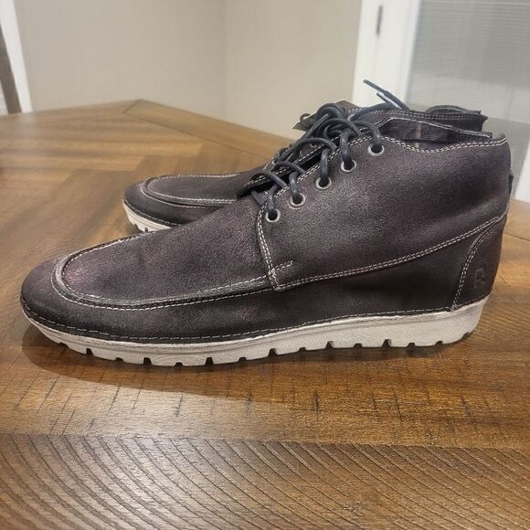 MSRP $139 ROAN by BED|STU Tobias Men's Black Leather Boots - Picture 6 of 10